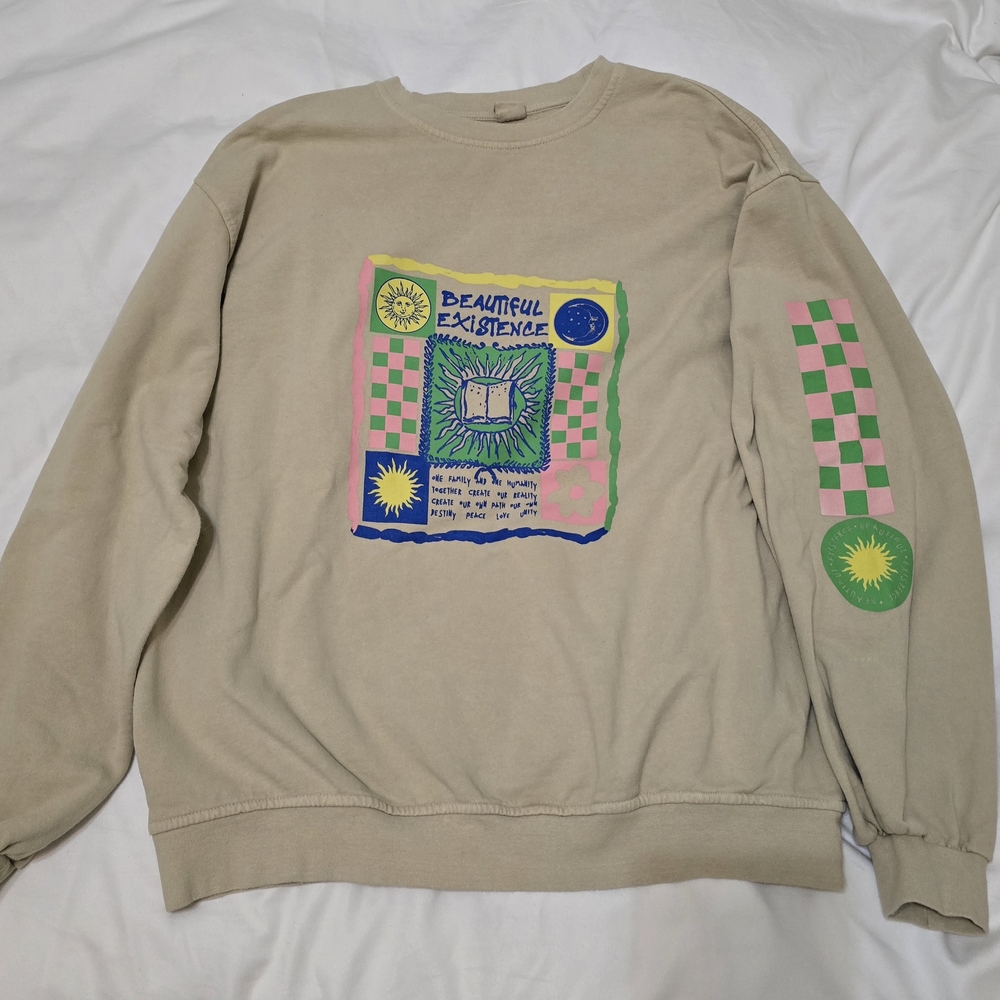Urban Outfitters Beautiful Existence Crewneck Sweater